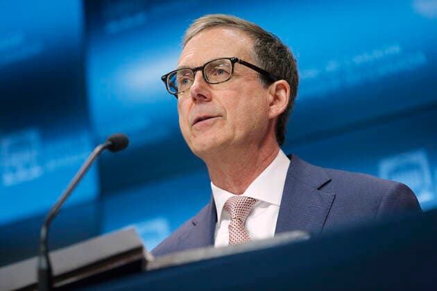 June 9, 2022, Ottawa, ON, Canada: Governor of the Bank of Canada Tiff Macklem speaks at a press conference in Ottawa on Thursday, June 9, 2022. Ottawa Canada  - ZUMAc35_ 20220609_zaf_c35_021 Copyright: xPatrickxDoylex