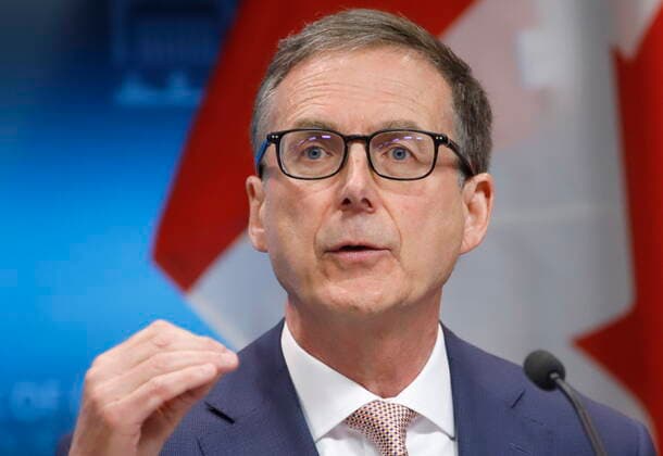 June 9, 2022, Ottawa, ON, Canada: Governor of the Bank of Canada Tiff Macklem speaks at a press conference in Ottawa on Thursday, June 9, 2022. Ottawa Canada  - ZUMAc35_ 20220609_zaf_c35_024 Copyright: xPatrickxDoylex