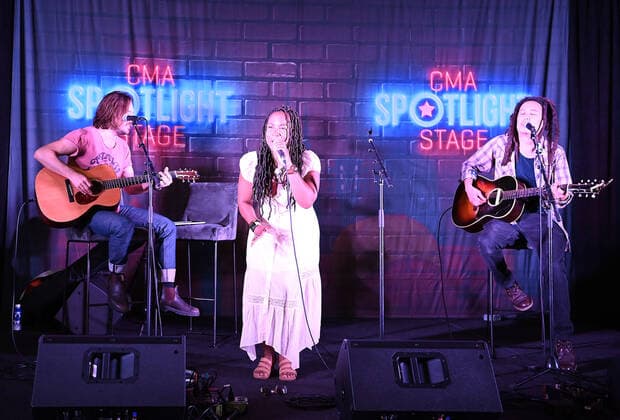 Entertainment Bilder des Tages 09 June 2022 - Nashville, Tennessee - Mico Marks. 2022 CMA Music Fest CMA held at Music City Center. Photo Credit: Laura Farr AdMedia 281338 2022-06-09 Tennessee Nashville  Copyright: xAdMediax STAR_281338_036