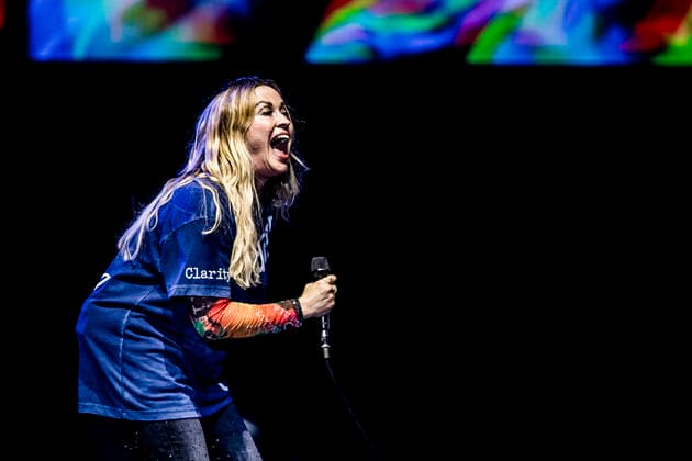Alanis Morissette live in Copenhagen, Denmark Copenhagen, Denmark. 09th, June 2022. The Canadian-American singer Alanis Morissette performs a live concert at Royal Arena at Copenhagen. Copenhagen Denmark  Copyright: xGonzalesxPhoto LassexLagonix