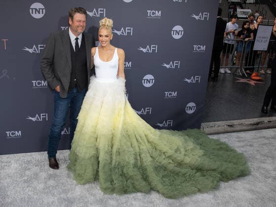 09 June 2022 - Los Angeles, California - Blake Shelton and Gwen Stefani. 48th AFI Life Achievement Award Gala Tribute Celebrating Julie Andrews. Hollywood USA - ZUMAa123 20220609_zaa_a123_070 Copyright: xBillyxBennightx
