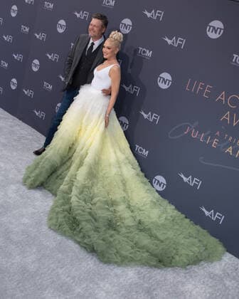 09 June 2022 - Los Angeles, California - Blake Shelton and Gwen Stefani. 48th AFI Life Achievement Award Gala Tribute Celebrating Julie Andrews. Hollywood USA - ZUMAa123 20220609_zaa_a123_077 Copyright: xBillyxBennightx