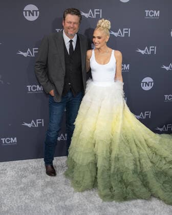 09 June 2022 - Los Angeles, California - Blake Shelton and Gwen Stefani. 48th AFI Life Achievement Award Gala Tribute Celebrating Julie Andrews. Hollywood USA - ZUMAa123 20220609_zaa_a123_083 Copyright: xBillyxBennightx