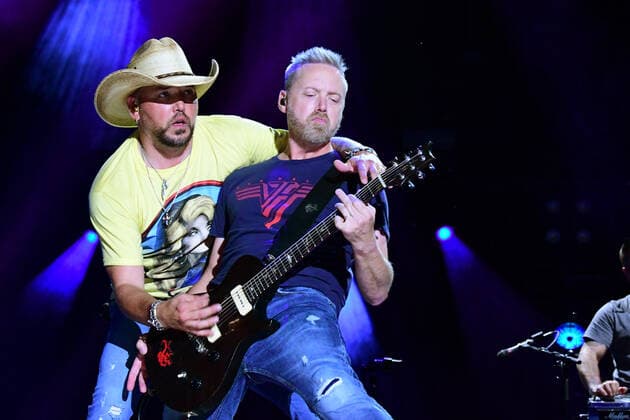 09 June 2022 - Nashville, Tennessee - Jason Aldean. 2022 CMA Fest Nighty Concert Day One held at Nissan Stadium. Photo Credit: Dara-Michelle Farr AdMedia 281343 2022-06-09 Tennessee Nashville  Copyright: xAdMediax STAR_281343_003