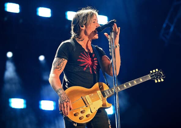 09 June 2022 - Nashville, Tennessee - Keith Urban. 2022 CMA Fest Nighty Concert Day One held at Nissan Stadium. Nashville USA - ZUMAa123 20220610_zaa_a123_006 Copyright: xLauraxFarrx