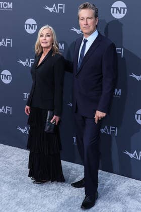 48th Annual AFI Life Achievement Award Honoring Julie Andrews American actress Bo Derek and husband American actor John Corbett arrive at the 48th Annual AFI Life Achievement Award Honoring Julie Andrews held at the Dolby Theatre on June 9, 2022 in Hollywood, Los Angeles, California, United States. Dolby Theatre, Hollywood, Los Angeles, California California United States  Copyright: xImagexPressxAgencyx originalFilename: collin-48thannu220610_npPot.jpg