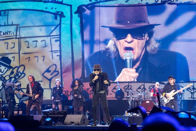 Udo Lindenberg with the program Udopium Live at the live performance in the Lanxess Arena Cologne, 10 06 2022 Cologne Deutz nrw Germany