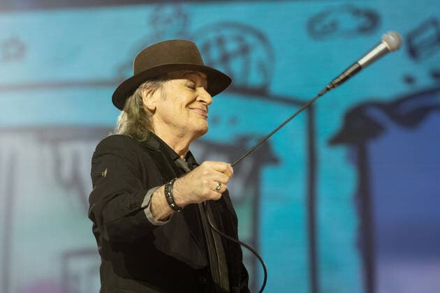 Udo Lindenberg with the program Udopium Live at the live performance in the Lanxess Arena Cologne, 10 06 2022 Cologne Deutz nrw Germany