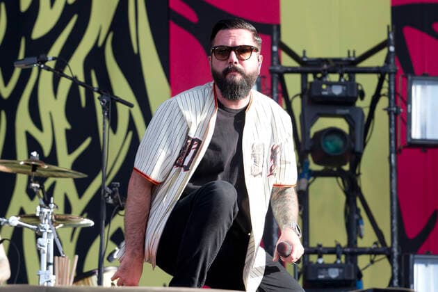 A Day To Remember perform on the main stage on Day One of Download Festival at Donington Park in Leicestershire, England. JUNE 10th 2022  DFLx22190
