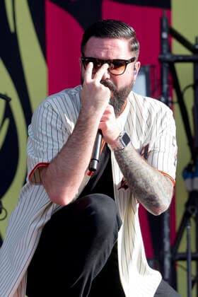 A Day To Remember perform on the main stage on Day One of Download Festival at Donington Park in Leicestershire, England. JUNE 10th 2022  DFLx22190