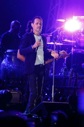 PHOTO IPP MIPA ASSAGO 10 6 2022 MARC ANTHONY CONCERT IN THE PHOTO THE SINGER MARC ANTHONY, MARCO ANTONIO MUNIZ Italy Photo Press World Copyright  0