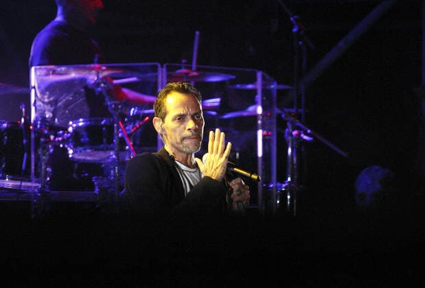 PHOTO IPP MIPA ASSAGO 10 6 2022 MARC ANTHONY CONCERT IN THE PHOTO THE SINGER MARC ANTHONY, MARCO ANTONIO MUNIZ Italy Photo Press World Copyright  0