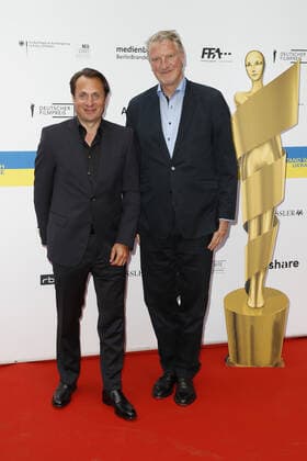 DEUTSCHER FILMPREIS 2022 Nominees Evening Till Derenbach and Michael Souvignier at the DEUTSCHER FILMPREIS 2022 Nominees Evening on June 11, 2022 at BITE BY RITTER RICHARD in Berlin 09 06 2022 Copyright: xEventpressxGolejewskix