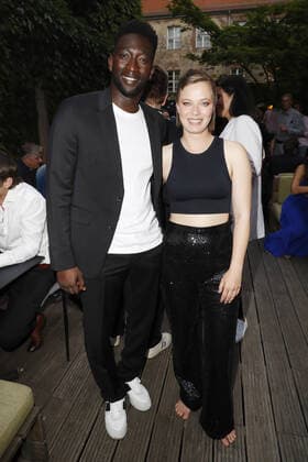 DEUTSCHER FILMPREIS 2022 nominees evening Farba Dieng and Saskia Rosendahl at the DEUTSCHER FILMPREIS 2022 nominees evening on 11 June 2022 at BITE BY RITTER RICHARD in Berlin 09 06 2022 Copyright: xEventpressxGolejewskix