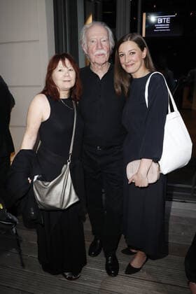 nominees evening GERMAN FILM AWARD 2022 Juergen Juerges and wife Gunda and Alexandra Maria Lara at the nominees evening GERMAN FILM AWARD 2022 on June 11, 2022 at BITE BY RITTER RICHARD in Berlin 09 06 2022 Copyright: xEventpressxGolejewskix