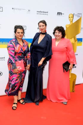 Sara Fazilat, Ursula Strauss and Meltem Kaptan at the nominees evening for the German Film Award 2022 at BITE by Ritter Richard Berlin, 11 06 2022 Foto:xF.xKernx xFuturexImage