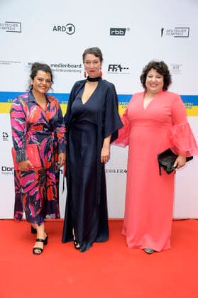Sara Fazilat, Ursula Strauss and Meltem Kaptan at the nominees evening for the German Film Award 2022 at BITE by Ritter Richard Berlin, 11 06 2022 Foto:xF.xKernx xFuturexImage