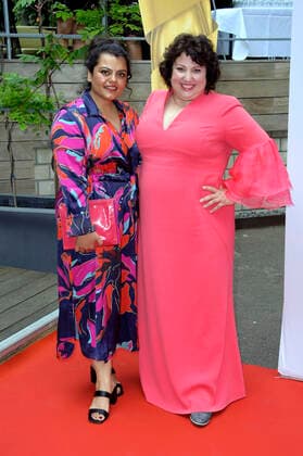 Sara Fazilat and Meltem Kaptan at the nominees evening for the German Film Award 2022 at BITE by Ritter Richard Berlin, 11 06 2022 Foto:xF.xKernx xFuturexImage
