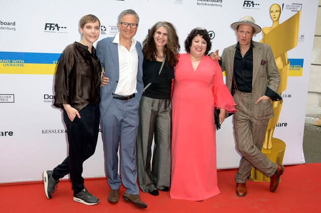 Claudia Steffen, Christoph Friedel, Laila Stieler, Meltem Kaptan and Alexander Scheer at the nominees evening for the German Film Award 2022 at BITE by Ritter Richard Berlin, 11 06 2022 Foto:xF.xKernx xFuturexImage
