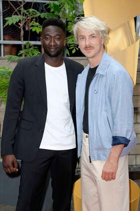Farba Dieng and Albrecht Schuch at the nominees evening for the German Film Award 2022 at BITE by Ritter Richard Berlin, 11 06 2022 Foto:xF.xKernx xFuturexImage