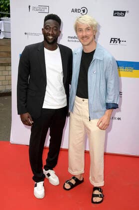 Farba Dieng and Albrecht Schuch at the nominees evening for the German Film Award 2022 at BITE by Ritter Richard Berlin, 11 06 2022 Foto:xF.xKernx xFuturexImage