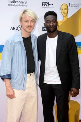 Albrecht Schuch and Farba Dieng at the nominees evening for the German Film Award 2022 at BITE by Ritter Richard Berlin, 11 06 2022 Foto:xF.xKernx xFuturexImage