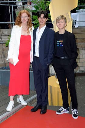 Marleen Lohse, Loris Sichrovsky and Leonard Conrads at the nominees evening for the German Film Award 2022 at BITE by Ritter Richard Berlin, 11 06 2022 Foto:xF.xKernx xFuturexImage