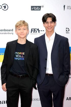 Loris Sichrovsky and Leonard Conrads at the nominees evening for the German Film Award 2022 at BITE by Ritter Richard Berlin, 11 06 2022 Foto:xF.xKernx xFuturexImage