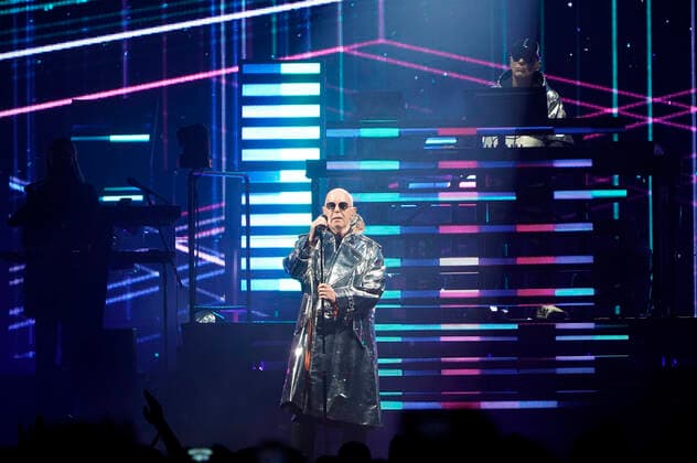 Neil Tennant and Chris Lowe of the Pet Shop Boys live at a concert of the Dreamworld The Greatest Hits Live Tour at the Mercedes Benz Arena Berlin, 11 06 2022 Foto:xT.xBartillax xFuturexImage