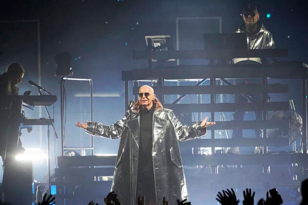 Neil Tennant and Chris Lowe of the Pet Shop Boys live at a concert of the Dreamworld The Greatest Hits Live Tour at the Mercedes Benz Arena Berlin, 11 06 2022 Foto:xT.xBartillax xFuturexImage