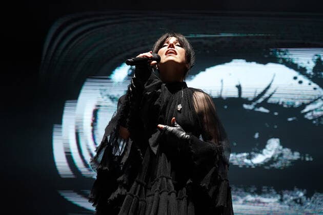 Imelda May in concert during Las Noches del Botanico. June 12, 2022. (20220612471)