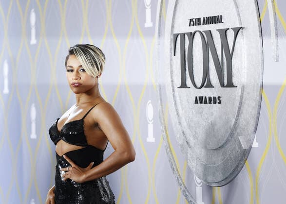 Bilder des Jahres 2022, Entertainment 06 Juni Entertainment Themen der Woche KW23 Entertainment Bilder des Tages Ariana DeBose arrives on the red carpet at The 75th Annual Tony Awards at Radio City Music Hall on June 12, 2022 in New York City.  NYP20220612165 JOHNxANGELILLO