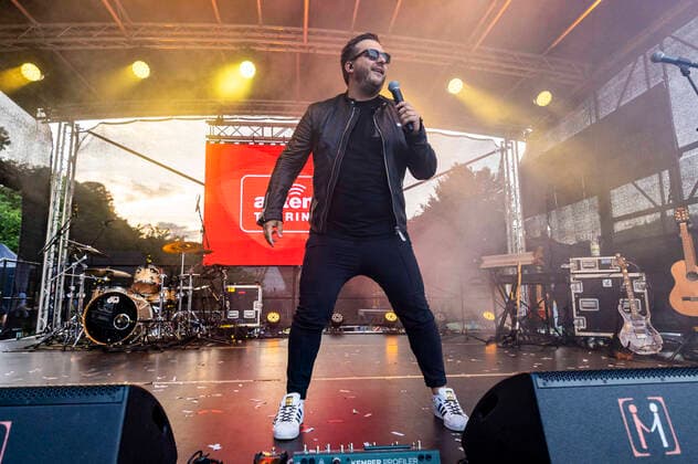 Samu live at the Antenne Thüringen Party Tour 2022 Wasungen, 11 06 2022 Foto:xM.xKremerx xFuturexImage