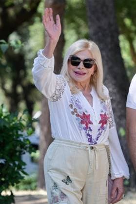 June 13, 2022, Rome, Italy: Sandra Milo attends the photocall of Il bacio Immortale at Casa del Cinema. Rome Italy - ZUMAs197 20220613_zaa_s197_018 Copyright: xMarioxCartellix