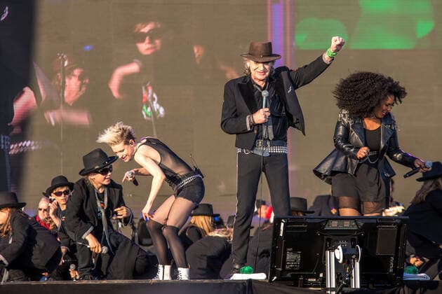 The Panikrocker Udo Lindenberg inspires 16000 people on the Leipzig Festwiese Currently, the Hamburg musician is on Udopium Tour 2022 with the Panikorchester on the road