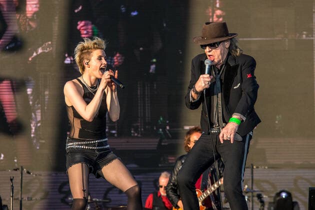 The Panikrocker Udo Lindenberg inspires 16000 people on the Leipzig Festwiese Currently, the Hamburg musician is on Udopium Tour 2022 with the Panikorchester on the road
