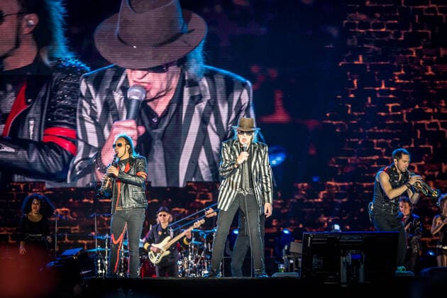 The Panikrocker Udo Lindenberg inspires 16000 people on the Leipzig Festwiese Currently, the Hamburg musician is on Udopium Tour 2022 with the Panikorchester on the road
