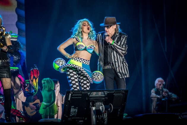 The Panikrocker Udo Lindenberg inspires 16000 people on the Leipzig Festwiese Currently, the Hamburg musician is on Udopium Tour 2022 with the Panikorchester on the road