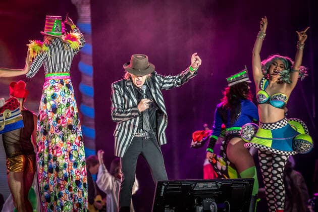 The Panikrocker Udo Lindenberg inspires 16000 people on the Leipzig Festwiese Currently, the Hamburg musician is on Udopium Tour 2022 with the Panikorchester on the road