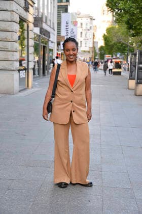 Benita Sarah Bailey Arrival to the German Drama Award Dinner Hotel ZOO Berlin 14 June 2022
