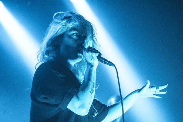 Boy Harsher live in Copenhagen, Denmark Copenhagen, Denmark. 14th, June 2022. The American music duo Boy Harsher performs a live concert at Pumpehuset in Copenhagen. Here vocalist Jae Matthews is seen live on stage. Copenhagen Denmark  Copyright: xGonzalesxPhoto FlemmingxBoxJensex