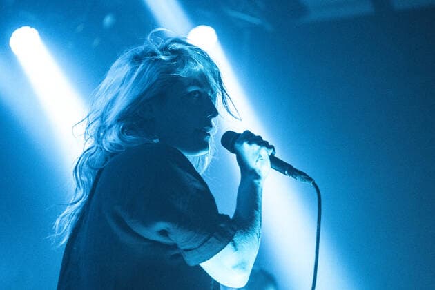 Boy Harsher live in Copenhagen, Denmark Copenhagen, Denmark. 14th, June 2022. The American music duo Boy Harsher performs a live concert at Pumpehuset in Copenhagen. Here vocalist Jae Matthews is seen live on stage. Copenhagen Denmark  Copyright: xGonzalesxPhoto FlemmingxBoxJensex