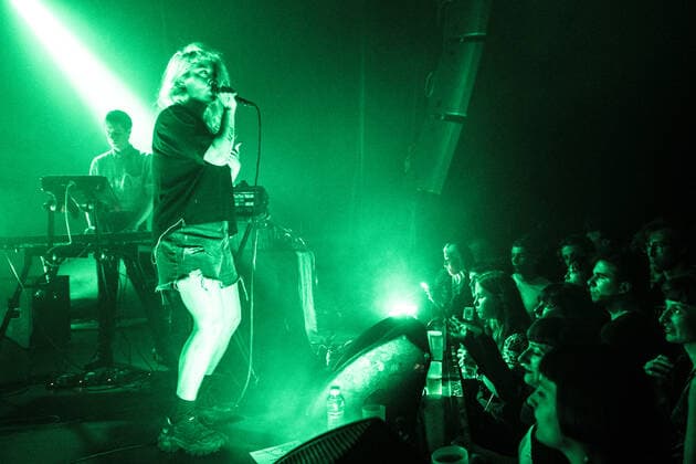 Boy Harsher live in Copenhagen, Denmark Copenhagen, Denmark. 14th, June 2022. The American music duo Boy Harsher performs a live concert at Pumpehuset in Copenhagen. Here vocalist Jae Matthews is seen live on stage. Copenhagen Denmark  Copyright: xGonzalesxPhoto FlemmingxBoxJensex