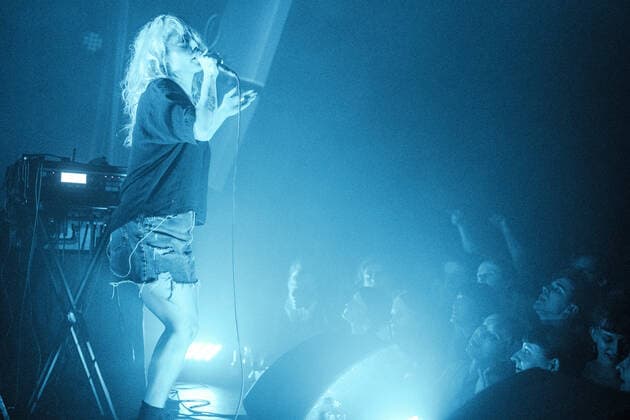 Boy Harsher live in Copenhagen, Denmark Copenhagen, Denmark. 14th, June 2022. The American music duo Boy Harsher performs a live concert at Pumpehuset in Copenhagen. Here vocalist Jae Matthews is seen live on stage. Copenhagen Denmark  Copyright: xGonzalesxPhoto FlemmingxBoxJensex