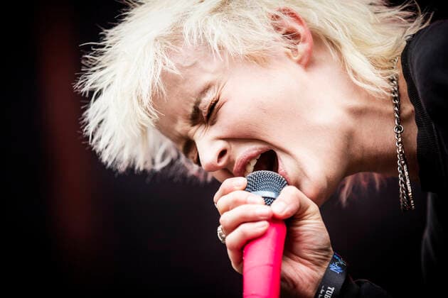 Wargasm live at Copenhell 2022, Copenhagen, Denmark Copenhagen, Denmark. 15th, June 2022. The British rockband Wargasm performs a live concert during the Danish heavy metal festival Copenhell 2022 in Copenhagen. Here vocalist Milkie Way is seen live on stage. Copenhagen Denmark  Copyright: xGonzalesxPhoto ChristianxHjorthx