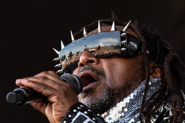 Entertainment Themen der Woche KW24 Entertainment Bilder des Tages Rock for People in Hradec Kralove - Benji Webbe Konzert Singer Benji Webbe of British music band Skindred performs during the 26th Rock for People international rock music festival, on June 15, 2022, in Hradec Kralove, Czech Republic. (CTKxPhoto DavidxTanecek) CTKPhotoP2022061507443  TAD 002