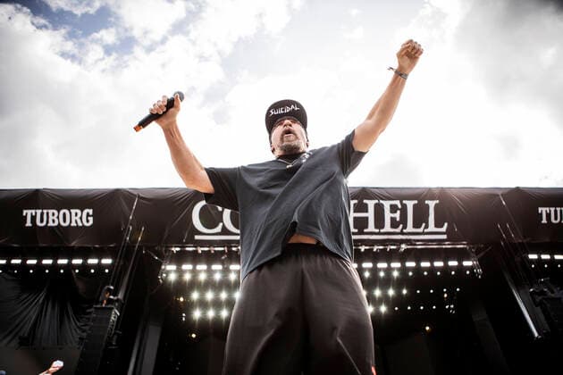 Suicidal Tendencies live at Copenhell 2022, Copenhagen, Denmark Copenhagen, Denmark. 15th, June 2022. The American trash metal band Suicidal Tendencies performs a live concert during the Danish heavy metal festival Copenhell 2022 in Copenhagen. Here vocalist Mike Muir is seen live on stage. Copenhagen Denmark  Copyright: xGonzalesxPhoto ChristianxHjorthx