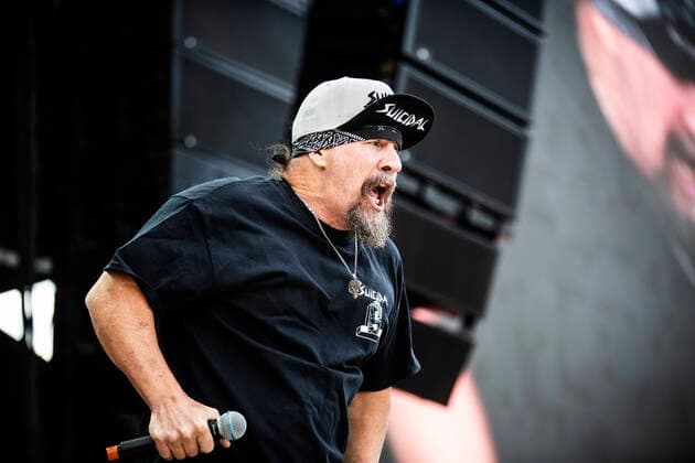 Suicidal Tendencies live at Copenhell 2022, Copenhagen, Denmark Copenhagen, Denmark. 15th, June 2022. The American trash metal band Suicidal Tendencies performs a live concert during the Danish heavy metal festival Copenhell 2022 in Copenhagen. Here vocalist Mike Muir is seen live on stage. Copenhagen Denmark  Copyright: xGonzalesxPhoto ChristianxHjorthx