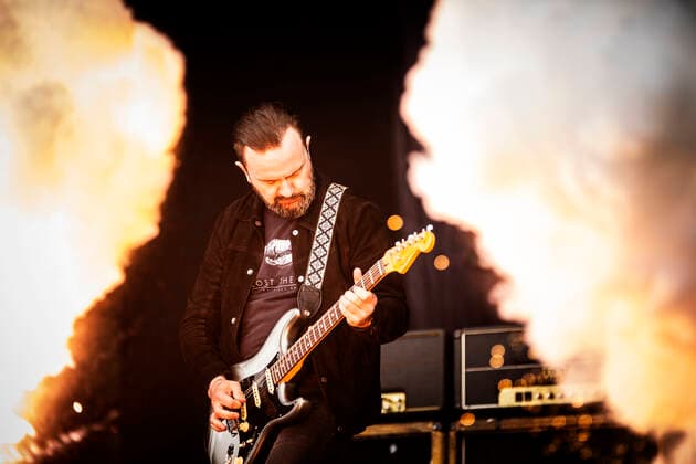 Dizzy Mizz Lizzy live at Copenhell 2022, Copenhagen, Denmark Copenhagen, Denmark. 15th, June 2022. The Danish rock band Dizzy Mizz Lizzy performs a live concert during the Danish heavy metal festival Copenhell 2022 in Copenhagen. Here singer, songwriter and guitarist Tim Christensen is seen live on stage. Copenhagen Denmark  Copyright: xGonzalesxPhoto ChristianxHjorthx
