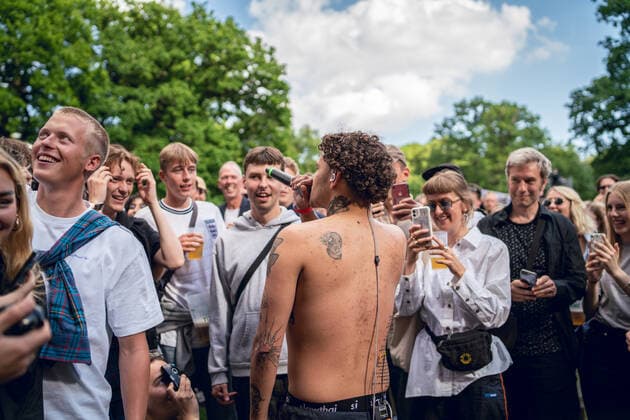 Slowthai Copenhagen, Denmark. 10th, June 2022. The English rapper and lyricist Slowthai performs a live concert during the music festival Syd For Solen 2022 in Copenhagen. Copenhagen Denmark  Copyright: xGonzalesxPhoto JoexMillerx